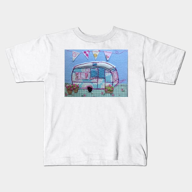 Caravan Kids T-Shirt by Leamini20